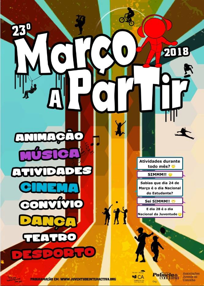 Participação no "Março a Partir" - Mês da Juventude de Palmela