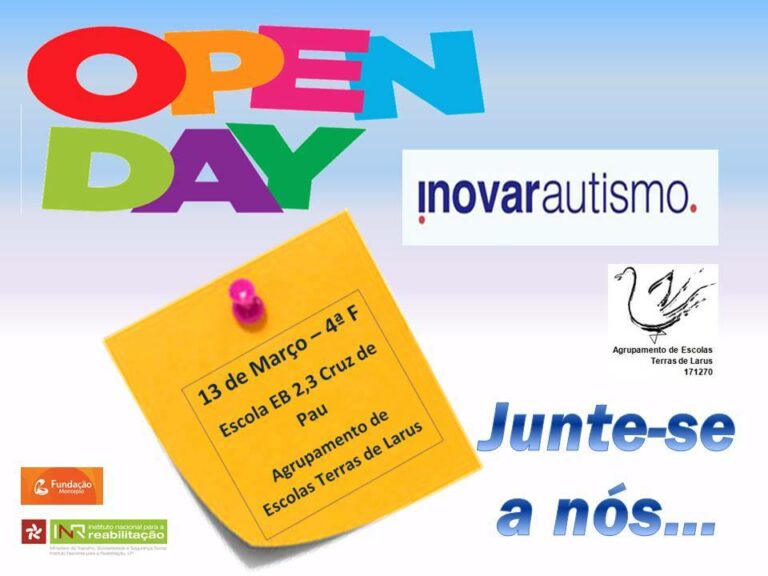 2º “OPEN DAY” com o Agrupamento de Escolas Terras de Larus