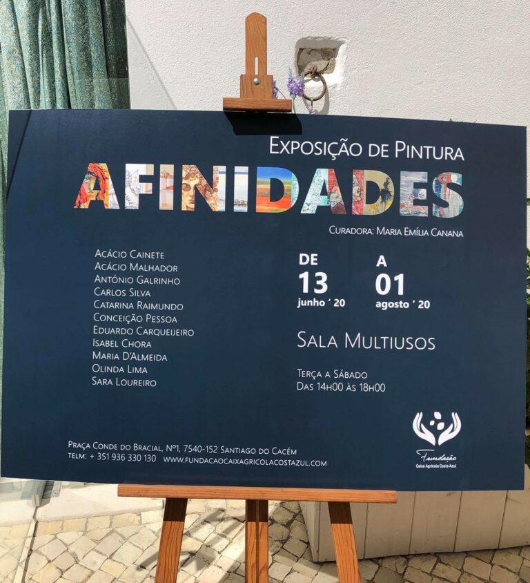 Exposição de Pintura Colectiva "Afinidades" - Fundação Caixa Crédito Agrícola Costa Azul