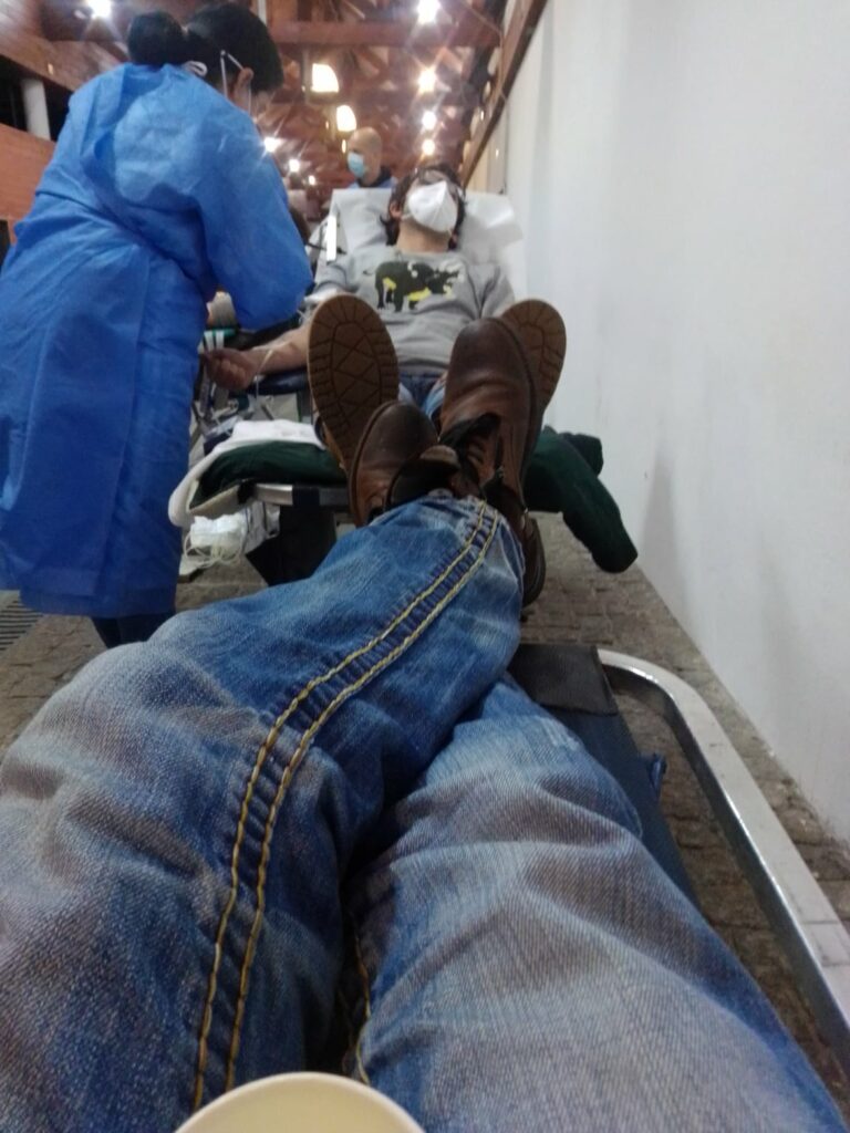 16.02.2021 Jovem Estudante Destinatário do CAVI Alentejo Participa em Ação de Solidariedade