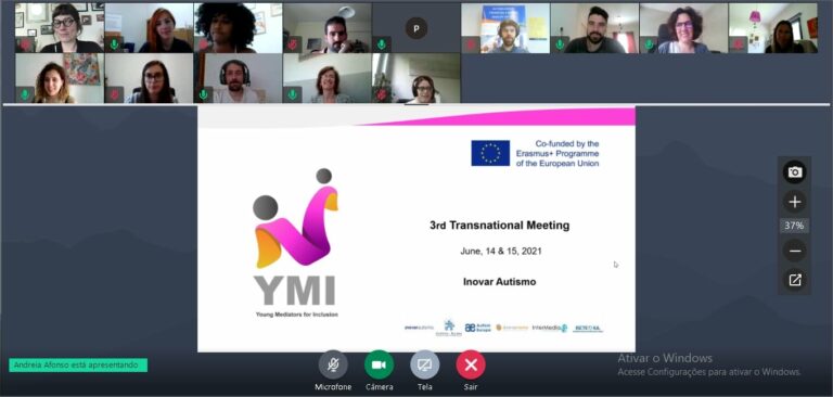 3ª Reunião Transnacional do Projeto Erasmus+ “Young Mediators for Inclusion”
