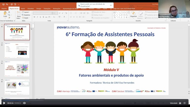 Formação Inicial para Assistentes Pessoais