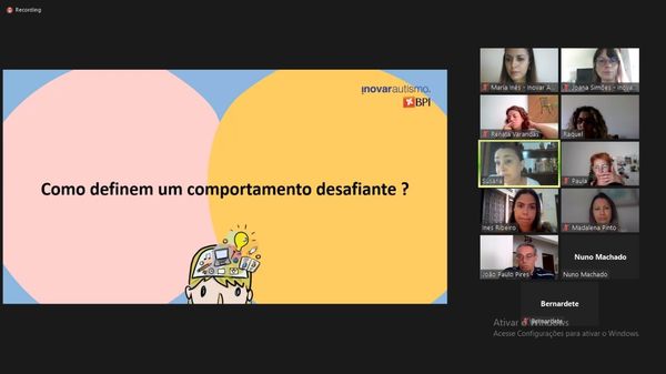 Formação do projeto IAC - Comportamentos Desafiantes