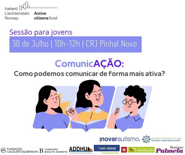 Sessão para Jovens: ComunicAÇÃO (Inscrição)