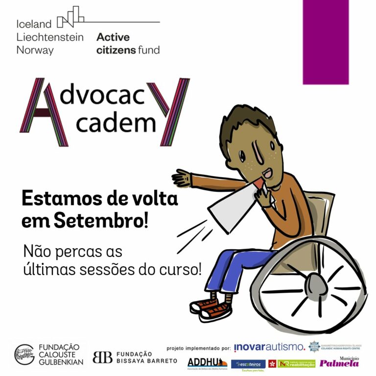Últimas sessões do curso para jovens ativistas