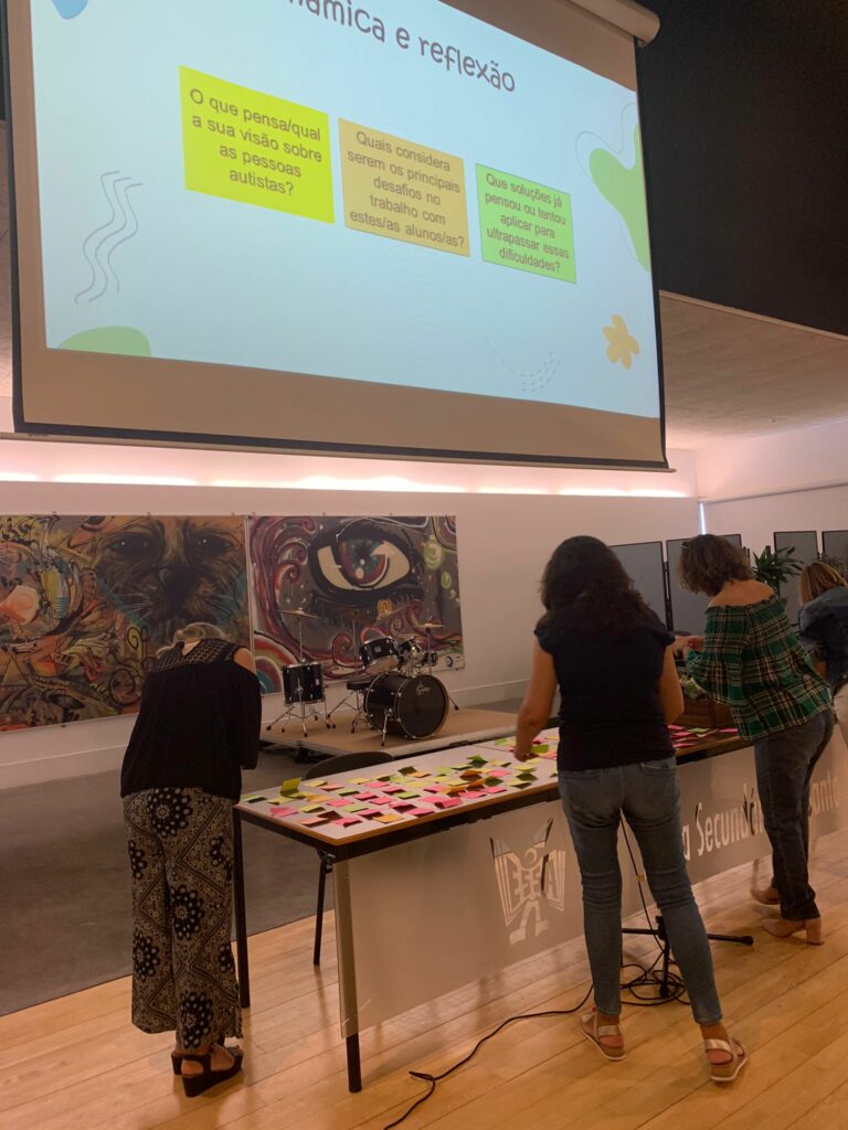 Ações de formação no âmbito do projeto "Capacitar a Escola"