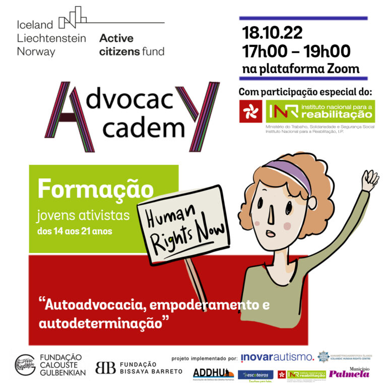 Nova data da 5ª sessão do Curso para Jovens Ativistas sobre direitos humanos das pessoas com deficiência