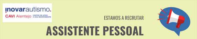 A recrutar Assistentes Pessoais