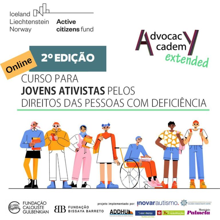 2ª edição do curso do projeto Advocacy Academy (para jovens ativistas)