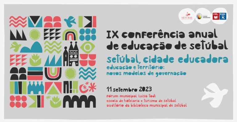 cartaz, Presença na IX Conferência Anual de Educação de Setúbal – “Educação e território: novos modelos de governação”