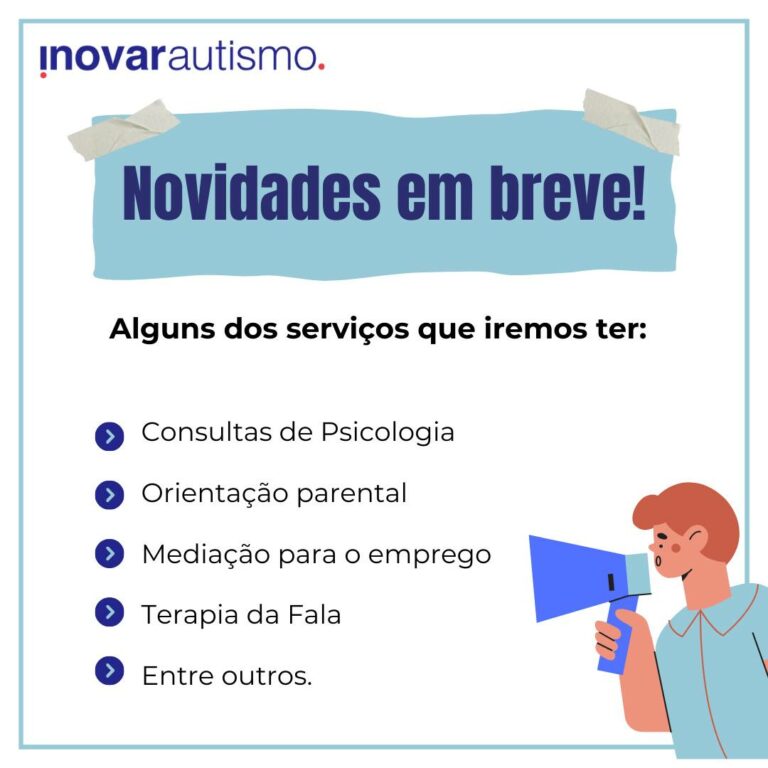 Anúncio: Novos serviços em breve!